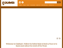 Tablet Screenshot of calabashtours.co.za